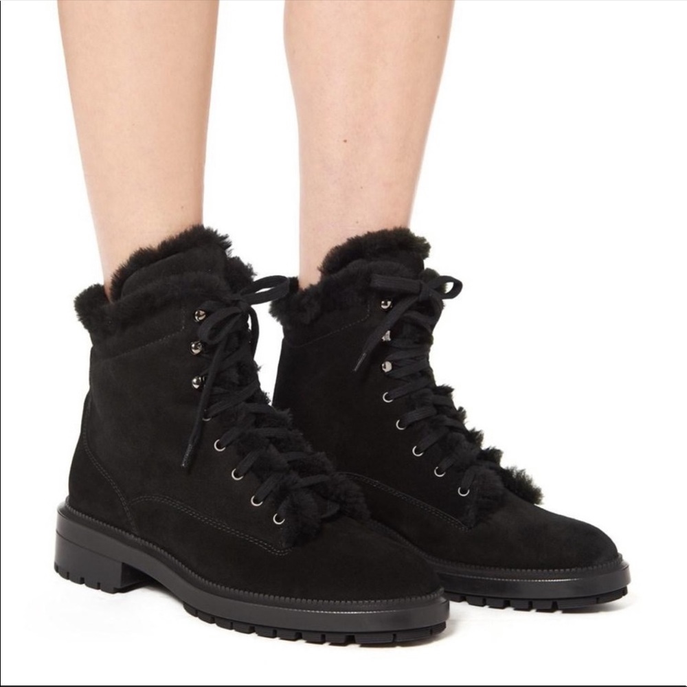 Aquatalia Lenore boots, black, size 8